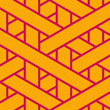 Renkli altıgen kiremit bağlantısı, soyut sanatsal arkaplan