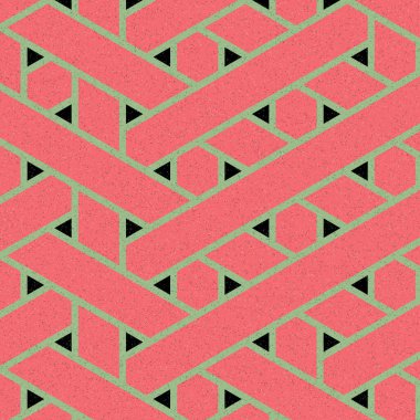 Renkli altıgen kiremit bağlantısı, soyut sanatsal arkaplan