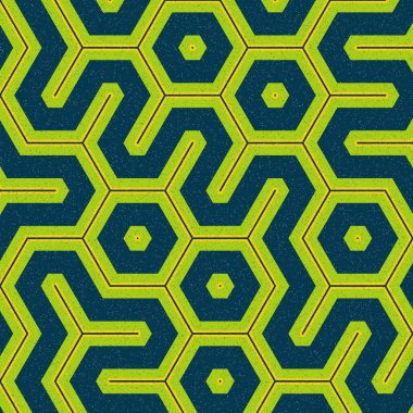 Altıgen Döşeme Sanatı arkaplan çizimi