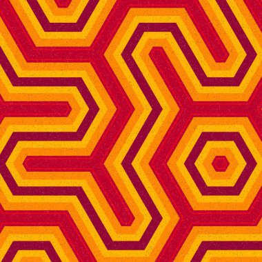  Altıgen Döşeme Sanatı arkaplan çizimi