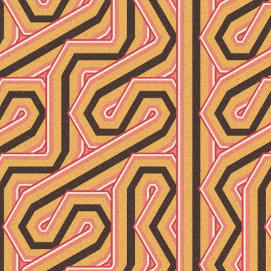 Renkli altıgen kiremit bağlantısı, soyut sanatsal arkaplan