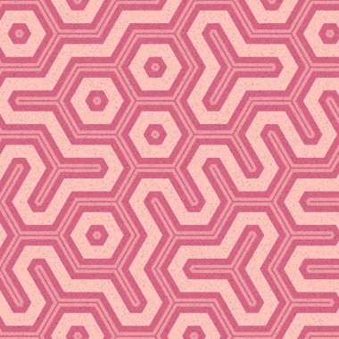 Renkli altıgen kiremit bağlantısı, soyut sanatsal arkaplan