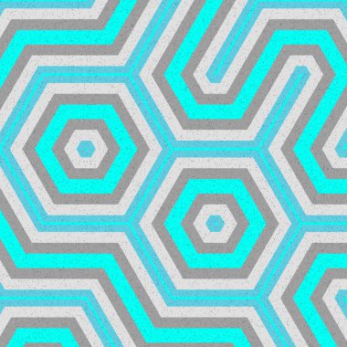 Renkli altıgen kiremit bağlantısı, soyut sanatsal arkaplan