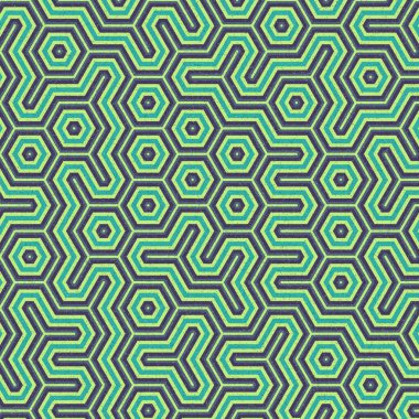  Altıgen Döşeme Sanatı arkaplan çizimi