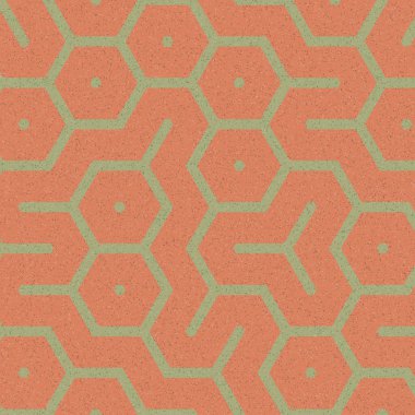 Altıgen Döşeme Sanatı arkaplan çizimi