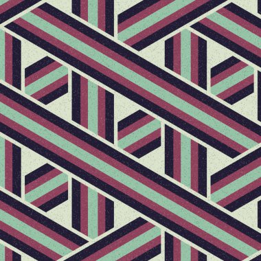 Renkli altıgen kiremit bağlantısı, soyut sanatsal arkaplan