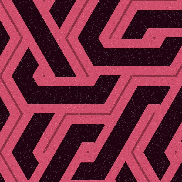 Renkli altıgen kiremit bağlantısı, soyut sanatsal arkaplan