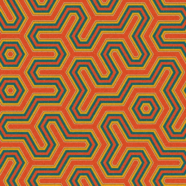 Altıgen Döşeme Sanatı arkaplan çizimi