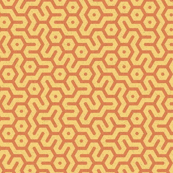 Hexagon Csempe Művészet Háttér Illusztráció — Stock Vector