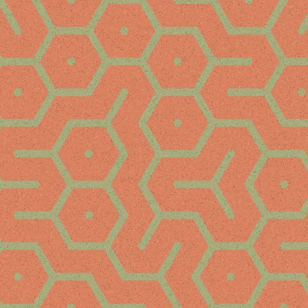 Altıgen Döşeme Sanatı arkaplan çizimi