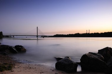 Ukrayna. Kiev. Pivdenny sis (Güney Köprüsü)