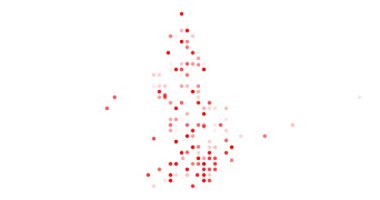 Data Driven Circles Forming Liechtenstein Silhouette in Generative Video