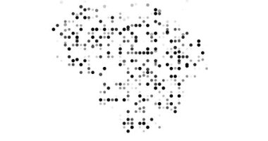 Geometric Circles Animation Building Lithuania Country Outline