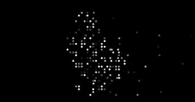Animated Global Dots Construct the Outline of Luxembourg