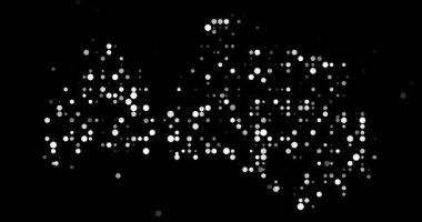 Flowing Circles Create the Map of Latvia