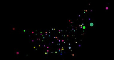 Commercial Particle Effects Building United Arab Emirates Outline