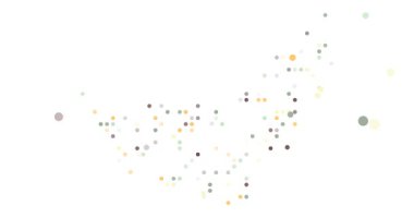 Swirling Particles Generate UAE Map Outline