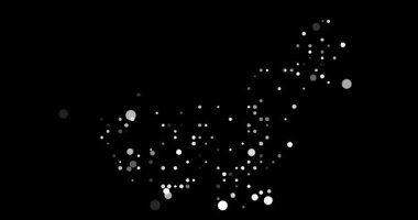 Particles Cascade Into UAE Map Then Scatter