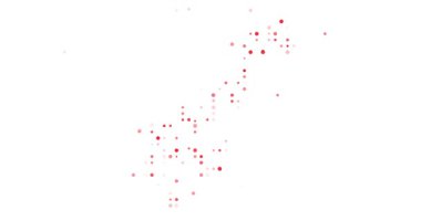 Particle Swarm Visualization Mapping Monaco Borders with Glowing Effects