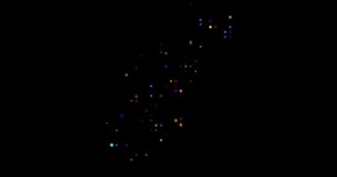 Abstract Dots Forming Map of Monaco