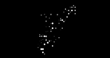 Procedural Orbs Flying to Construct Monaco Border Map Video