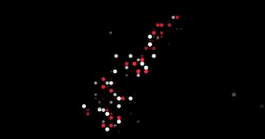 Generative Particle Animation Revealing Monaco Map Through Flying Dots