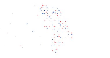 Generative Particle Visualization of Moldova Map