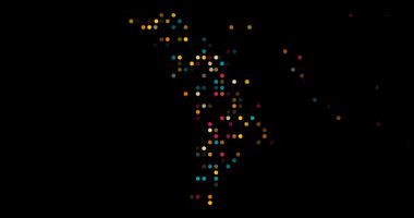 Digital Data Particles Form the Map of Moldova