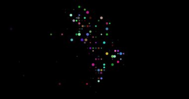 Scientific Data Visualization Forming Moldova Map Outline