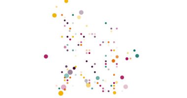 Abstract Data Motion of Falling Particles Forming Angola