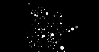 Data Particle Visualization Forming the Map of Angola