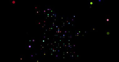 Abstract Data Motion of Falling Particles Forming Angola