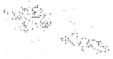 Data Driven Circles Forming Samoa Silhouette in Generative Video