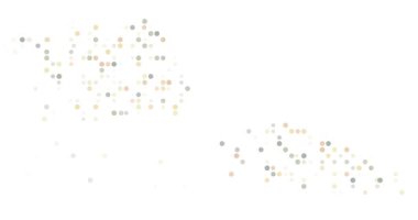 Data Driven Circles Forming Samoa Silhouette in Generative Video