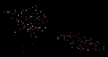 Flowing Particle Network Reveals Samoa Map