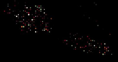 Dynamic Dots Building Shape of Samoa