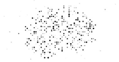 Moving Data Dots Reveal the Macedonia Silhouette