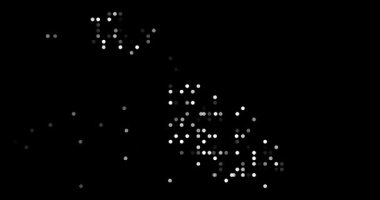 Clean Data Particle Animation Forming Malta Map