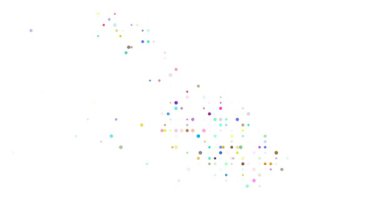 Data Visualization Moving Dots Form Malta Map