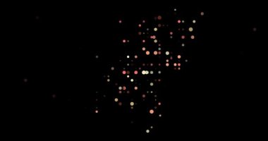 Geometric Particle Composition Forming Map of Netherlands