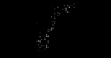 Hareket Grafikleri Formu Norveç Haritası Silüeti