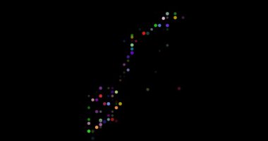 Global Network Circles Create Norway Map Visualization