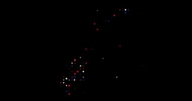 Professional Particle Effect Revealing Norway Silhouette