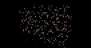 Dynamic Particle Map Forming Poland Silhouette Outline