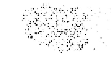 Visual Orbs Coalesce Creating Poland Country Formation