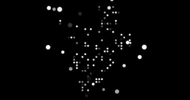 Form Dissolve Particle Video of Burundi Map