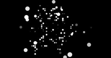 Botswana Harita Parçacıklarıyla Küresel İletişim Canlandırması