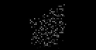 San Marino Şekli 'ni yaratan Görsel Parçacık Dinamikleri