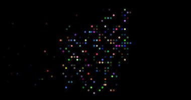 Dijital Çemberler Birleşiyor San Marino Harita Birleşmesi