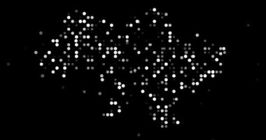 Ukrayna Şekli Oluşturan Görsel Parçacık Dinamikleri